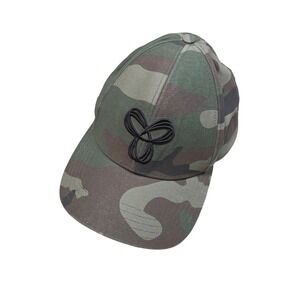 Tna Aritzia Camo Baseball Hat‎ Embroidered Logo Adjustable Camouflage Cap OS